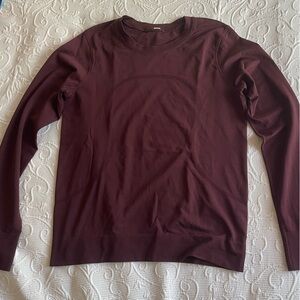 Lululemon Burgundy Long Sleeve shirt